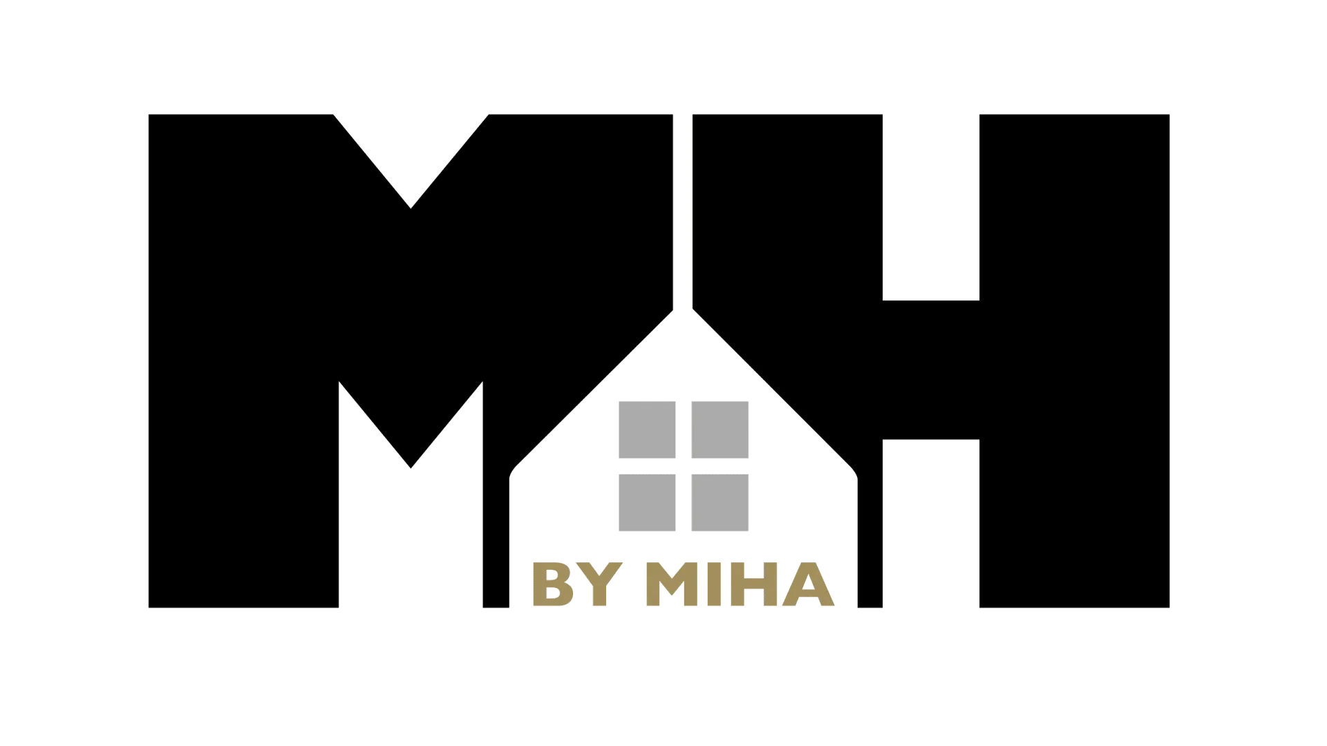 Logo von MH-Haus mit dem Text 'BY MIHA'.